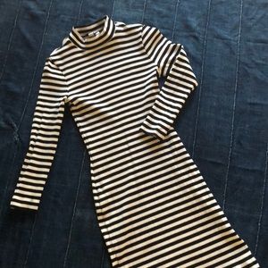 Striped Midi Dress